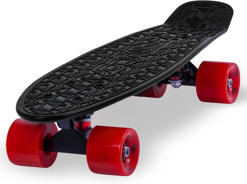 Flybar 22 Inch Kids Skateboard – Mini Cruiser Skateboards for Kids Ages 6-12, Outdoor Toys, Lightweight, Durable, Non-Slip Deck, ABEC-7 Bearings, Holds up to 175 lbs - Image 1
